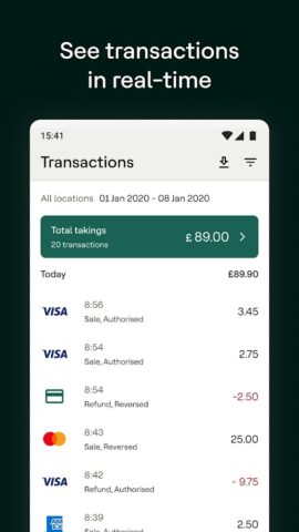 Dojo for Business – Payments для Android — скриншот 2