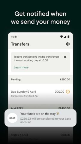Dojo for Business – Payments для Android — скриншот 3
