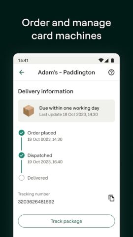 Dojo for Business – Payments для Android — скриншот 4