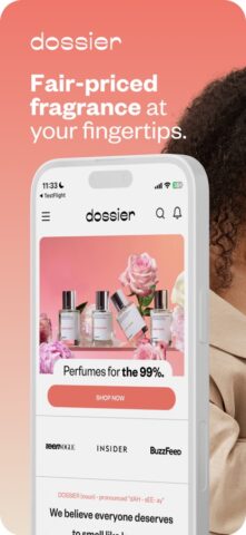 Dossier Perfumes для iOS — скриншот 1