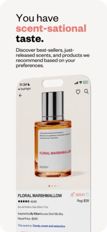 Dossier Perfumes для iOS — скриншот 3