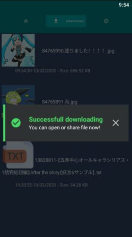 Downloader for Pivix для Android — скриншот 3