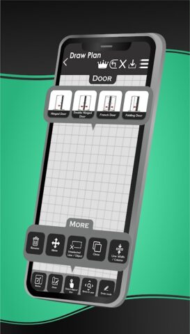Draw Floor Plan для Android — скриншот 2