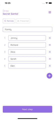 Draw Secret Santa для iOS — скриншот 1