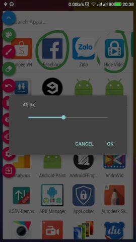 Draw on Screen для Android — скриншот 3