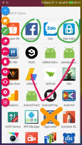 Draw on Screen для Android — скриншот 5