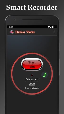 Dream Voices — Sleep Recorder для Android — скриншот 3