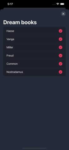 Сновидения: Сонник + Гороскоп для iOS — скриншот 5