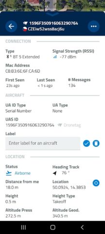 Drone Scanner (legacy) для Android — скриншот 3