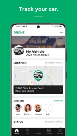 DroneMobile для Android — скриншот 2