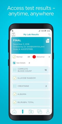 Dynacare Plus для Android — скриншот 1