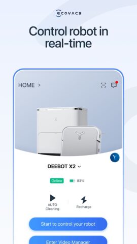 ECOVACS HOME — скриншот 1