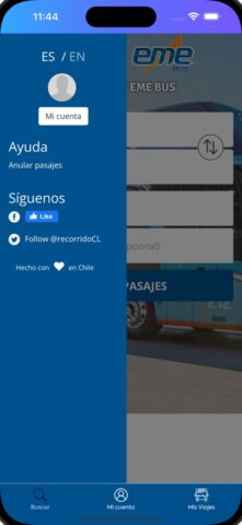 EME Bus для iOS — скриншот 2