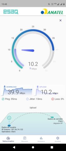 ESAQ — Brasil Banda Larga для Android — скриншот 3