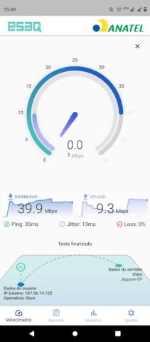 ESAQ — Brasil Banda Larga для Android — скриншот 4