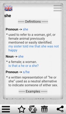 языка переводчик для Android — скриншот 2