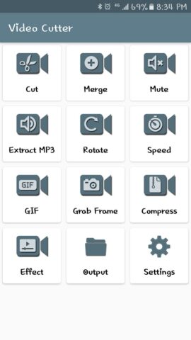 Easy Video Cutter для Android — скриншот 1