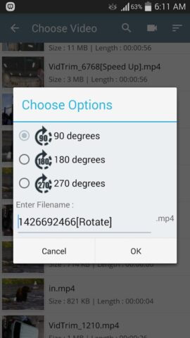 Easy Video Cutter для Android — скриншот 5