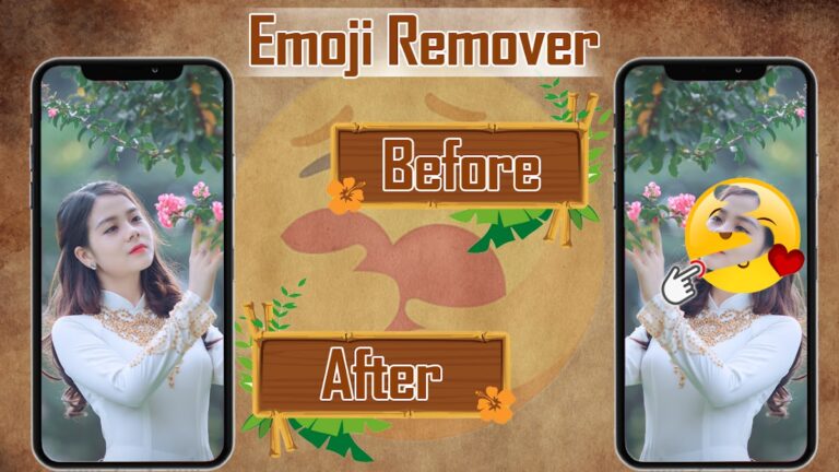 Emoji Remover From Face для Android — скриншот 1