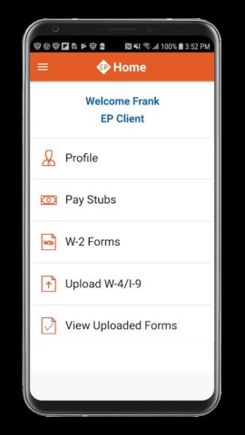 Employee Portal Payroll Relief для Android — скриншот 1