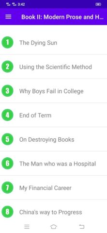 English 2nd Year Keybook для Android — скриншот 2