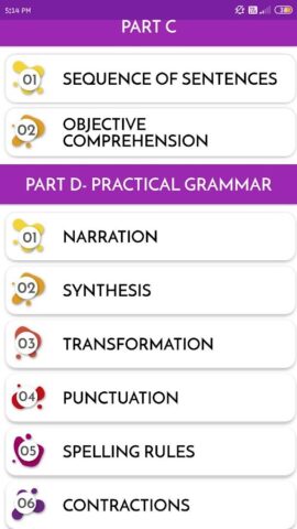 English Book by S P Bakshi для Android — скриншот 4