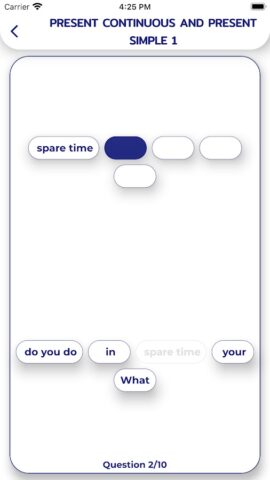 ГРАММАТИКА АНГЛИЙСКОГО ЯЗЫКА для Android — скриншот 5