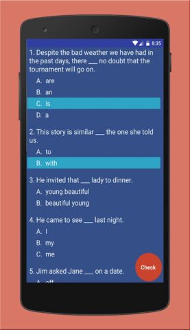 English Grammar для Android — скриншот 5