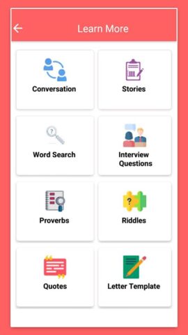 English Grammar Book для Android — скриншот 3