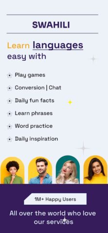 English To Swahili Translator для Android — скриншот 1