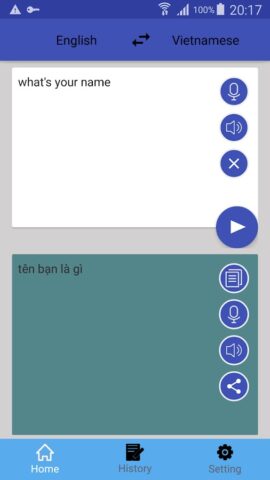 English Vietnamese Translator для Android — скриншот 1