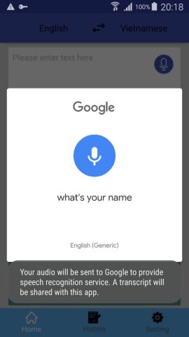 English Vietnamese Translator для Android — скриншот 2