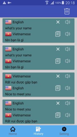 English Vietnamese Translator для Android — скриншот 3