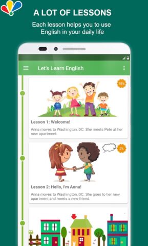 English for Beginners from VOA для Android — скриншот 1