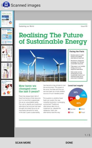 Epson DocumentScan для Android — скриншот 4