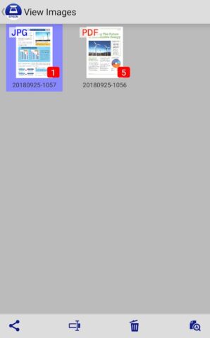Epson DocumentScan для Android — скриншот 5