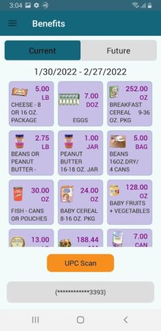 FL WIC для Android — скриншот 3