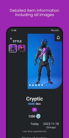 FN Track — Item Shop & Skins для Android — скриншот 2