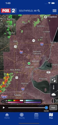 FOX 2 Detroit: Weather для iOS — скриншот 2