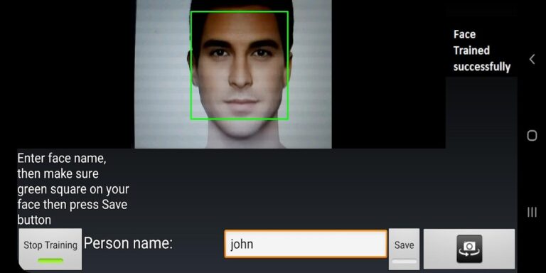 Face Recognition для Android — скриншот 3