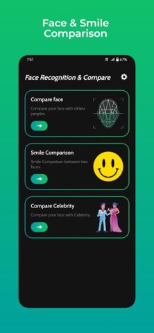 Face Recognition & Compare для Android — скриншот 2