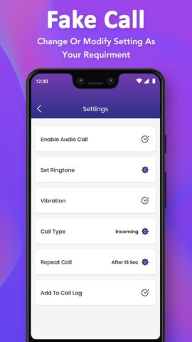 Fake Call Prank — Spoof Call для Android — скриншот 4