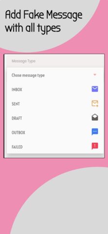 Fake SMS — Fake Text Message для Android — скриншот 3