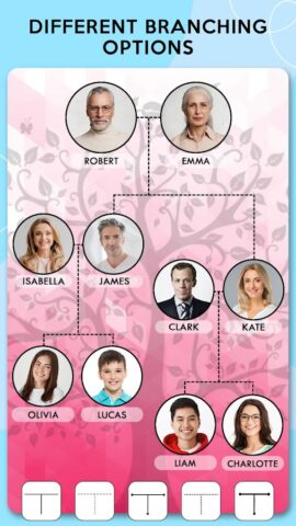 Создатель семейного древа для Android — скриншот 4