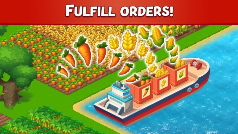Farm City: Farming & Building для Android — скриншот 3