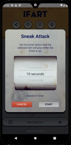 Fart Sounds — iFart® для Android — скриншот 3