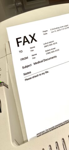 FaxCover — Fax Cover Sheet для iOS — скриншот 1