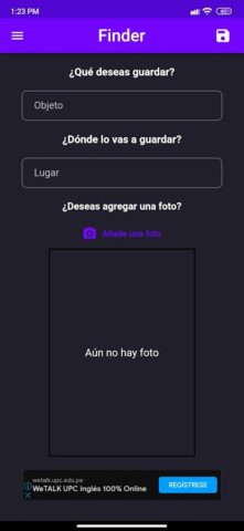 Finder для Android — скриншот 1