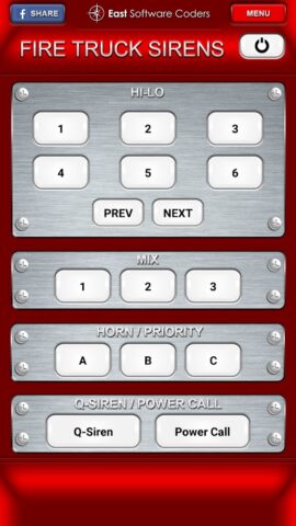 Fire Truck Sirens для Android — скриншот 2