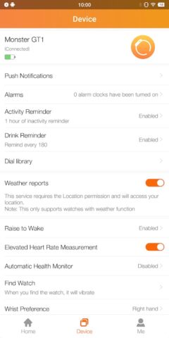 FitCloudPro для Android — скриншот 3